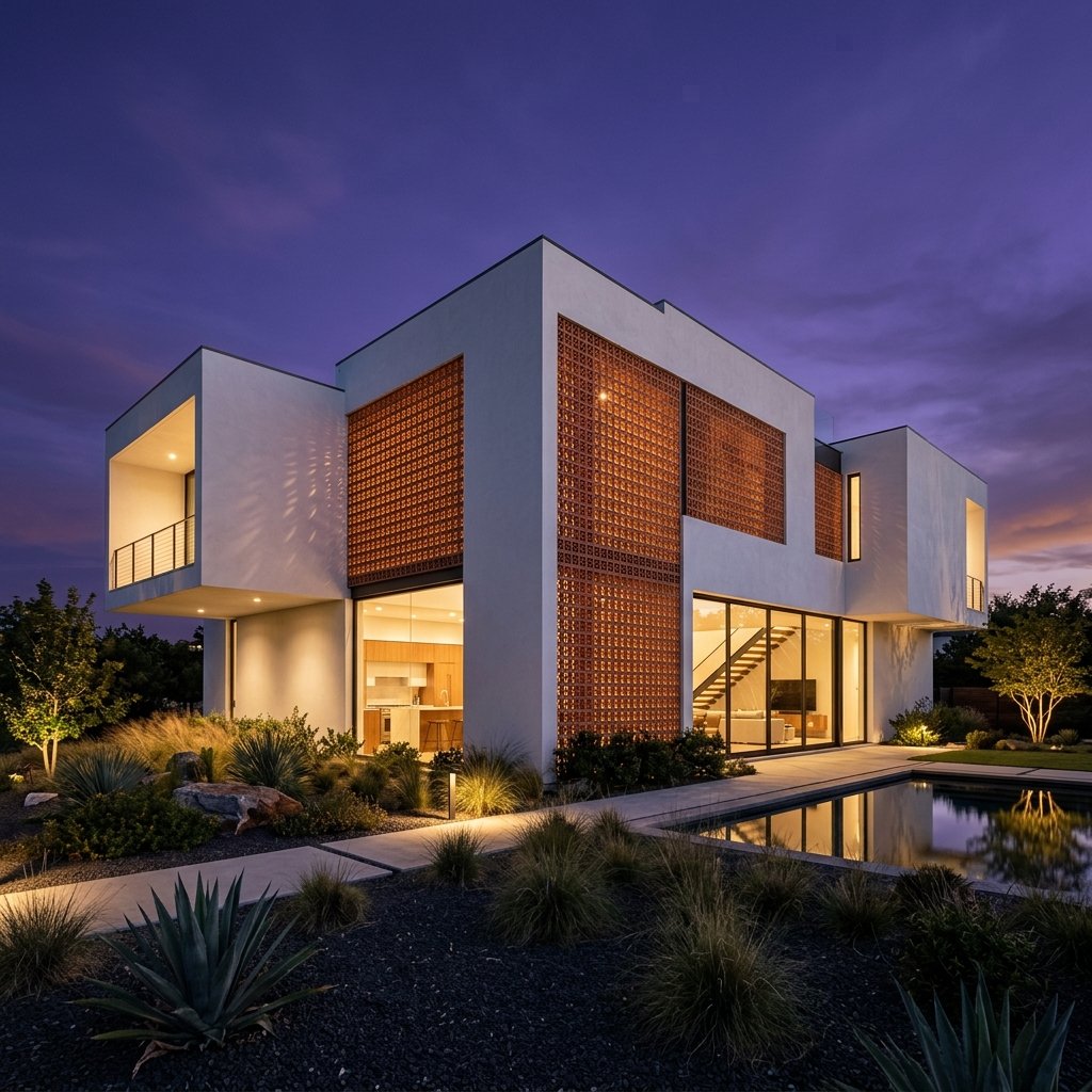 The Terracotta Courtyard House